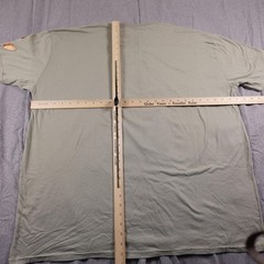 Hustle Shirt Mens 3XL Green Come In Peace Teddy Bear Graphic Streetwear