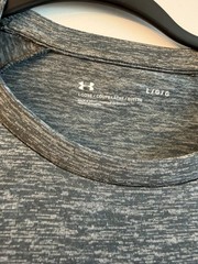 Under Armour Men’s Tech 2.0 Long-Sleeve T-Shirt Pitch Gray/Black Size L Large