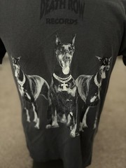 Death Row Records (3 Dobermans On Front) – Black – Medium Rare