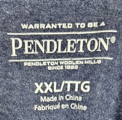 Pendleton Woolen Mills Mens 46″ C × 31″L Graphic Short Sleeve Crew Neck Shirt