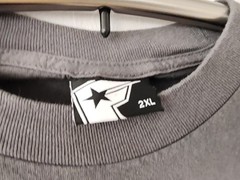 Vintage y2k Famouse Star And Strap Big Logo T Shirt