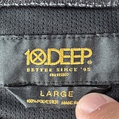Vintage 10.Deep XXXRace Moto Mesh Jersey -Size Large – Long Sleeve