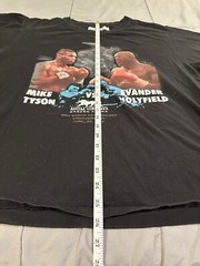 Headgear Classics Vintage Mike Tyson vs Holyfield Tshirt Mens Size XL 1997 MGM