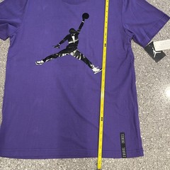 2012 NWT Nike Air Jordan Retro 11 Concord Jumpman Tuxedo T-shirt Size L *SEE PIC