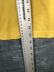 Levi Strauss Yellow Graphic Tee L California Bear Design Mens Casual T-Shirt