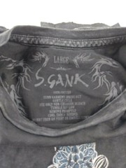 NWT S.Gank T-Shirt Mens Multiple Sizes Black District 81-3 SS Acid Wash USA Made