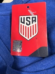 Team USA One Nation One Team T-Shirt Blue Sizes SOCCER SHIRT NEW WITH TAGS