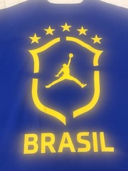 Nike Jordan x Brazil 85 Oversized Crewneck Sweatshirt II5389-417 Mens Used XL