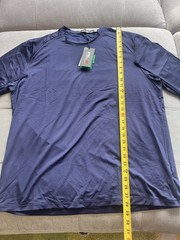 NWT $128 RLX Ralph Lauren Classic Fit Mesh Long-Sleeve T-Shirt Navy Men’s XL