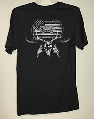 Sportsman’s Warehouse Skull American Flag Graphic Men’s Size Large