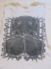 Vintage 2001 Custom-Cut Tool Double-Skull Graphic Muscle Tank size XL/XXL.