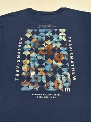 Travis Mathew T-Shirt Return Ticket Graphic Short Sleeve A42234 Mens Medium NWT