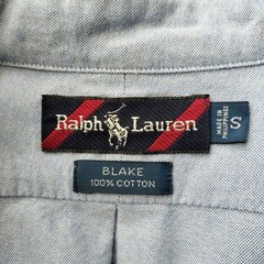 Ralph Lauren Polo Blake Short Sleeve Shirt US S/Japan M Used For 14Y+ Japan