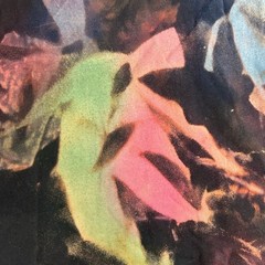 Men’s 2X Hand Dyed T Shirt Abstract Upcycled Colorful Grunge Graffiti Artsy