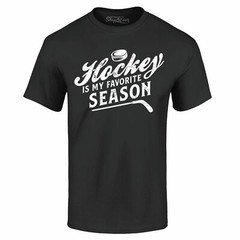 Hockey is My Favorite Season Sports T-shirt Hockey Shirts