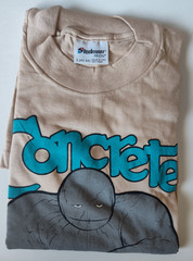 DARK HORSE COMIC VINTAGE CONCRETE PAUL CHADWICK GRAPHITTI DESIGNS T SHIRT LARGE