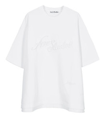 ACNE STUDIOS Unisex Crew Neck T-Shirt – 100% Piqué Cotton – size M – FREE SHIP