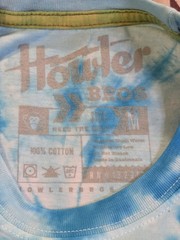 Howler Brothers Skulls N’ Begonias Tie Dye “High Dye” T Shirt Men’s Medium NWT