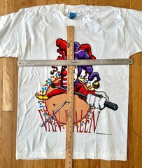 Vintage 90s 1995 Van Halen Band Clown Balance Tour Shirt Single Stitch XL Unworn
