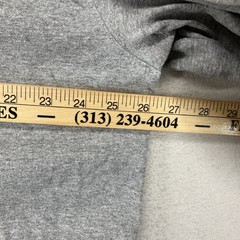 Y2K Carhartt T Shirt XL Heather Gray Henley Neck LS Heavy Cotton Blend 2016 EUC