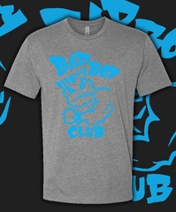 Bad Boy Club Retro Main BLUE Logo Retro Shirt Fast Ship!