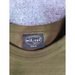 Mil-Tec Skull Crossbones T-Shirt Mens Size M Olive Green Graphic Military Tee