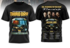 Third Day 30Th Anniversary Tour 2026 All The Hits With Zach Williams AOP PP2960