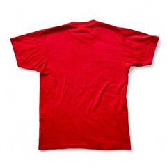 Vtg 80s Mark Vallen Lichtenstein Pop Art Change Nuclear War Career Red Shirt Sm