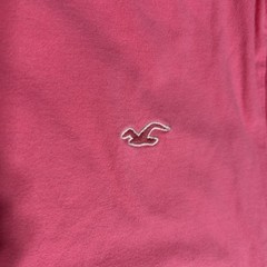 Hollister Shirt Mens Medium Hot Pink Must Have Collection Beach Surf Outdoor Y2K