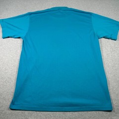 Vintage Elk River Shirt Adult Large Turquoise Single Stitch Minnesota Mens 90s
