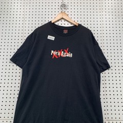 Vintage Fashion Victim Porn Again T Shirt Mens XL Black 90s XXX Graphic Tee