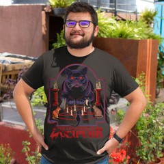 The Conjuring of Lucipurr 70s Dark Humor T Shirt for Cat Lovers #SR#T433
