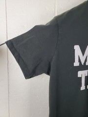 Money Talks Shirt Mens Medium Gray Graphic Crew Neck Short Sleeve Stretch