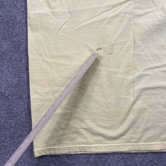 ComfortWash Nantucket Graphic T-Shirt Mens Medium Yellow Short Sleeve Cotton
