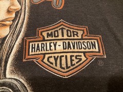 Harley Davidson 3D Emblem Vintage 80s “A Way of Life” S/M Harmon’s Enterprises