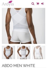 Ardyss Abdomen Men’s T Shirt S-XXL, White Or Black Color, Fast Shipping !