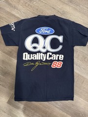 Vintage 1990s Ford Quality Care NASCAR Racing T-Shirt Dale Jarrett’s #88