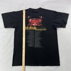 Vintage Def Leppard Shirt Mens Large Black Euphoria 2000 Tour Rock Band 2000s