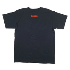 Vintage Y2K The Sopranos Cleaver Promo Crime Drama Official Black T-Shirt L/XL
