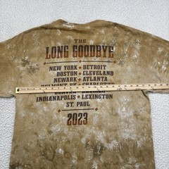 The Eagles Long Goodbye 2023 Concert Tour Merch T-Shirt Tie-Dye Size XL Band Tee