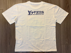 Louis Vuitton Embellished Graphic Cotton Tee Shirt milky white sz M