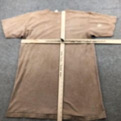 Vintage Primitives By Andrea Bragg Shirt Mens Large Beige Handprint Tribal Tee