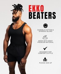 Ekkovision Beaters, Mens Tank Tops, Cotton Spandex Blend Tanks Tops for Men, …