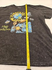 vintage Death Row Records Size LARGE snoop doggy dogg world Short Sleeve ShirtL