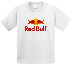 Red Bull Logo Apparel Tee Sport Unisex Cotton T Shirt