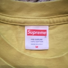Supreme Mercenary T-shirt Yellow, Size M 2019 Release Sulfur, rare color