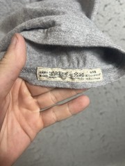 The Flat Head T Shirt Loopwheeled Cotton Mens 42 Made In Japan Gray