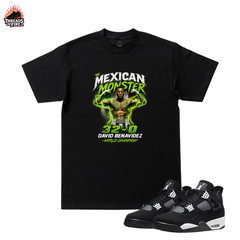 Men’s Black T-Shirt Streetwear Sportswear Sneaker Matching Black Tees L XL 2X 3X