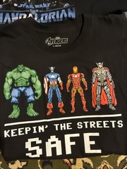 Marvel T Shirt Lot Of 6 Men’s L Xl Wolverine Star Wars Avengers