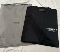 Fear of God Essentials Jersey Crewneck T-Shirt ‘Black’ Authentic Size XS
